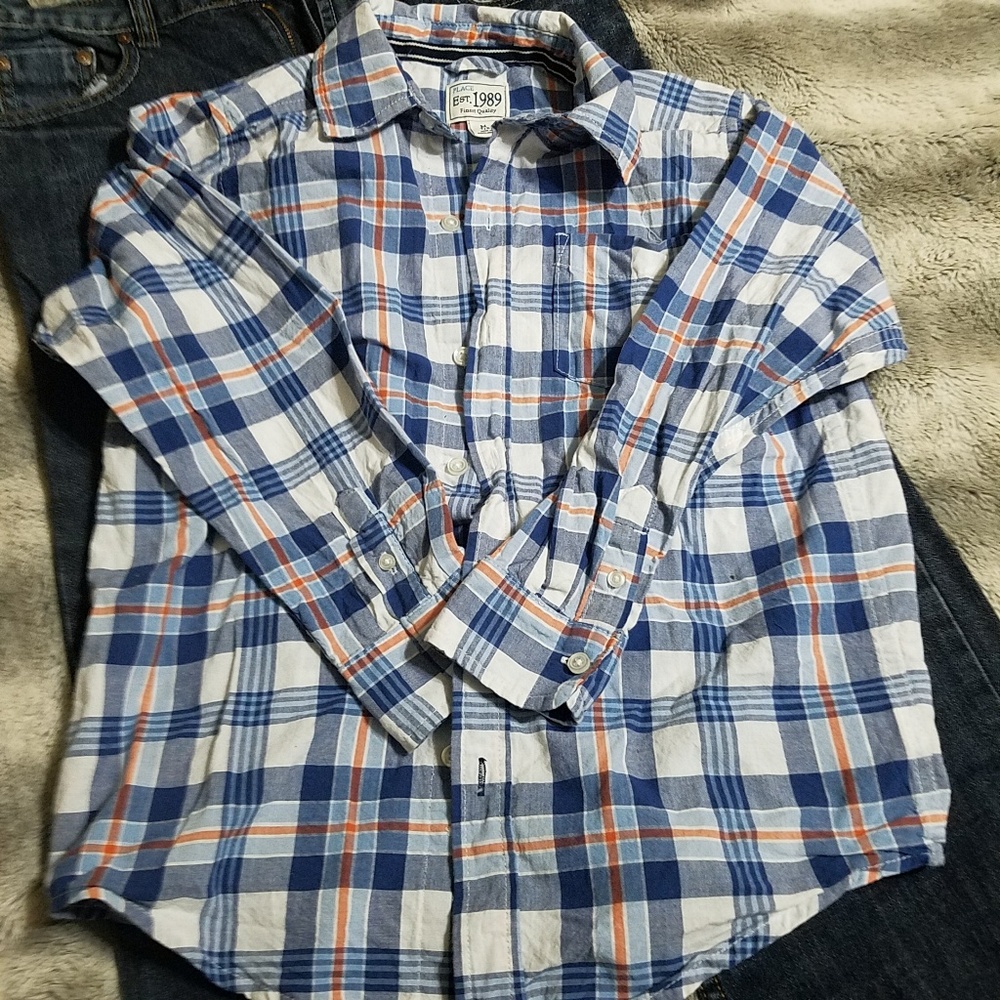 Boys button down shirt